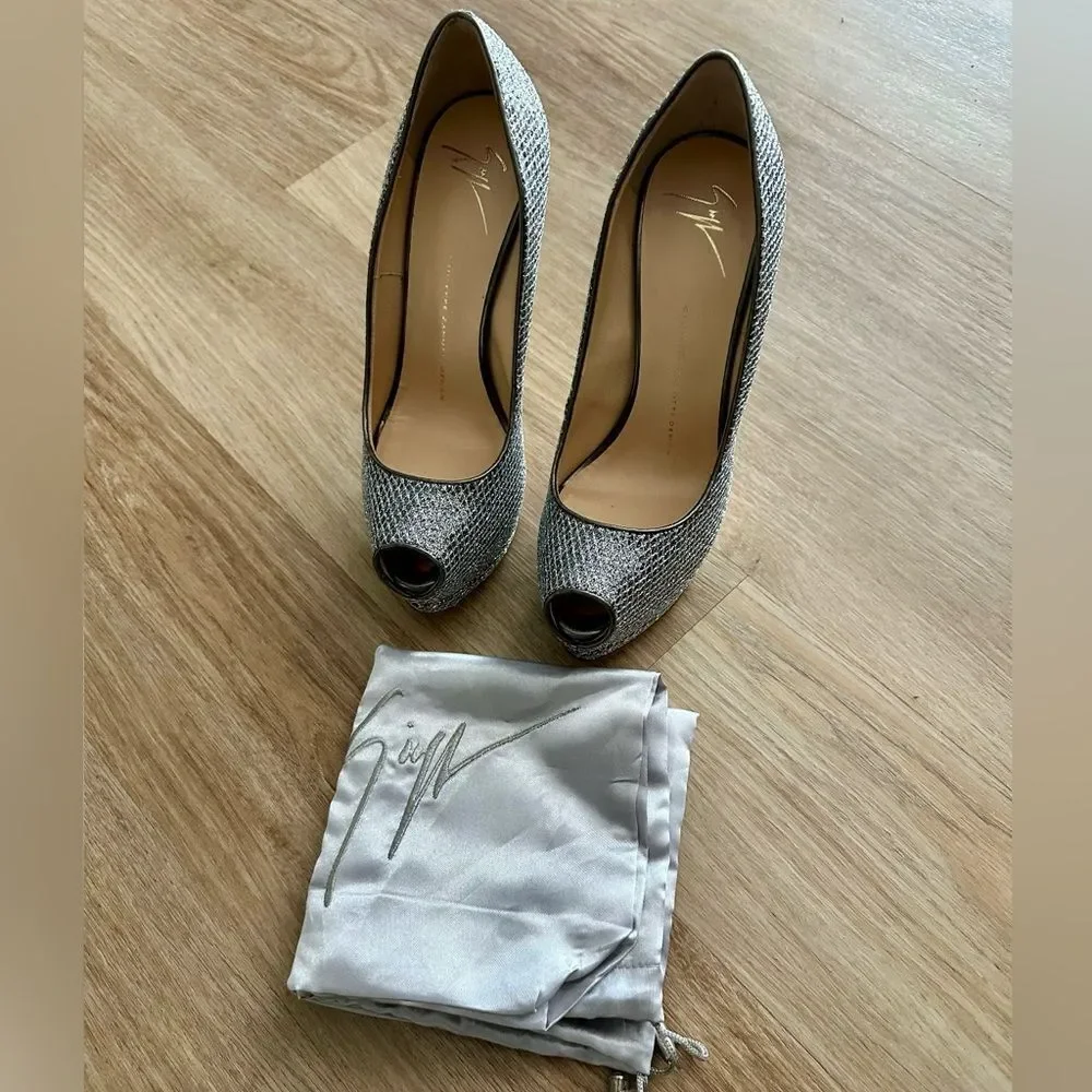 Giuseppe Zanotti platform heels gorgeous and a statement piece.